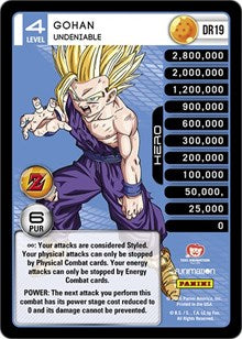 Gohan - Undeniable | Panini: Awakening | Dragon Rare | Unspecified | #DR19