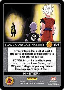 Black Conflict Mastery | Panini: Awakening | Dragon Rare | Unspecified | #DR25