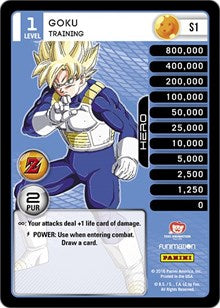 Goku - Training (Rainbow Parallel Foil) | Panini: Awakening | #S1