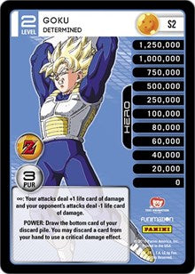 Goku - Determined (Rainbow Parallel Foil) | Panini: Awakening | Starter | #S2