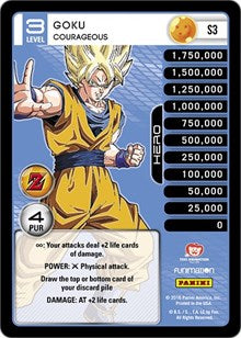 Goku - Courageous (Rainbow Parallel Foil) | Panini: Awakening | Starter | Unspecified | #S3