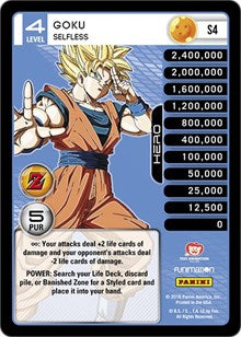 Goku - Selfless (Rainbow Parallel Foil) | Panini: Awakening | Starter | #S4
