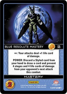 Blue Resolute Mastery (Rainbow Parallel Foil) | Panini: Awakening | Starter | Unspecified | #S5