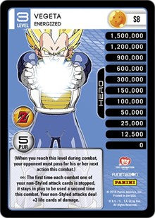 Vegeta - Energized (High Tech Foil) | Panini: Awakening | Starter | #S8
