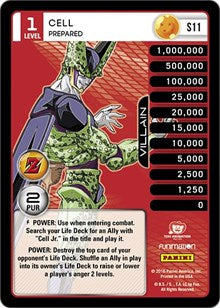 Cell - Prepared (Rainbow Parallel Foil) | Panini: Awakening | Starter | #S11