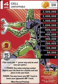 Cell - Unstoppable (High Tech Foil) | Panini: Awakening | Starter | Unspecified | #S14