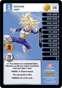 Gohan - Adept (Rainbow Parallel Foil) | Panini: Awakening | Starter | Unspecified | #S16