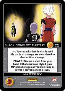 Black Conflict Mastery (Rainbow Parallel Foil) | Panini: Awakening | Starter | #S25