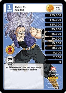 Trunks - Dashing (High Tech Foil) | Panini: Awakening | Starter | #S26