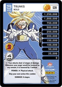 Trunks - Bold (Rainbow Parallel Foil) | Panini: Awakening | Starter | Unspecified | #S28