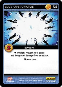 Blue Overcharge | Panini: Awakening | Starter | Normal | #S36