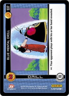 Blue Mental Drill | Panini: Awakening | Starter | Unspecified | #S37
