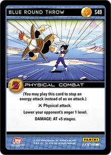 Blue Round Throw | Panini: Awakening | Starter | Unspecified | #S49