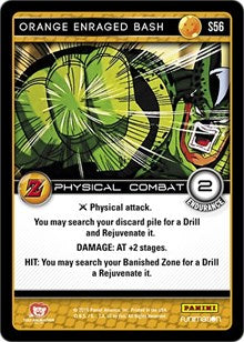 Orange Enraged Bash | Panini: Awakening | Starter | Normal | #S56