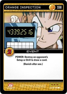 Orange Inspection | Panini: Awakening | Starter | Unspecified | #S58