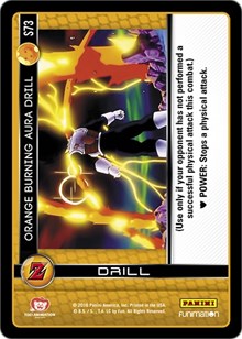 Orange Burning Aura Drill | Panini: Awakening | Starter | Unspecified | #S73