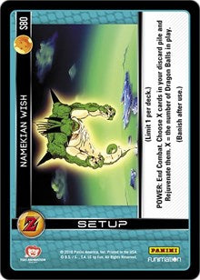 Namekian Wish | Panini: Awakening | Starter | Foil | #S80