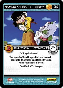 Namekian Right Throw | Panini: Awakening | Starter | Unspecified | #S86