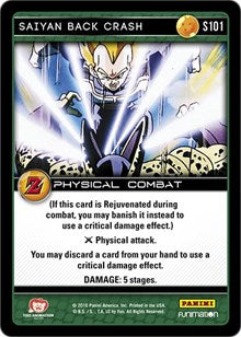 Saiyan Back Crash | Panini: Awakening | Starter | Normal | #S101