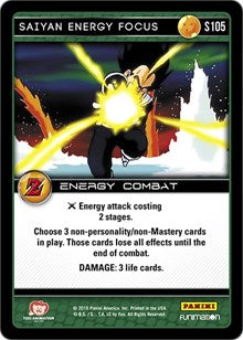 Saiyan Energy Focus | Panini: Awakening | Starter | Unspecified | #S105