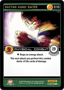 Saiyan Hand Swipe | Panini: Awakening | Starter | Normal | #S113