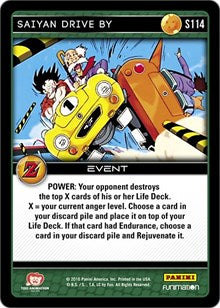 Saiyan Drive By | Panini: Awakening | Starter | Normal | #S114