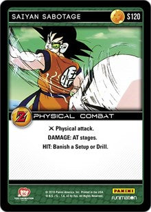 Saiyan Sabotage | Panini: Awakening | Starter | Unspecified | #S120