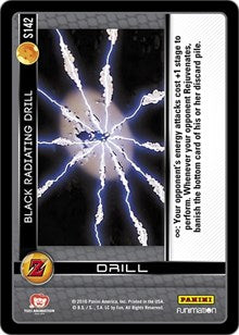 Black Radiating Drill | Panini: Awakening | Starter | Normal | #S142