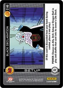 Black Declaration | Panini: Awakening | Starter | Normal | #S146