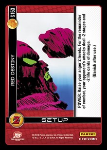 Red Destiny | Panini: Awakening | Starter | Unspecified | #S153