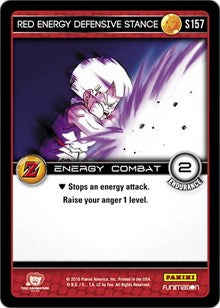 Red Energy Defensive Stance | Panini: Awakening | Starter | Unspecified | #S157