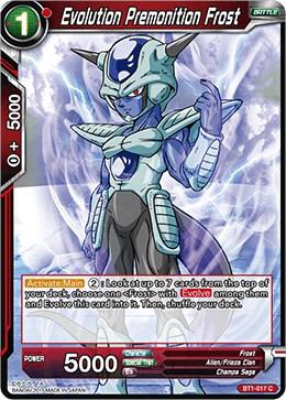 Evolution Premonition Frost BT1-017 Common