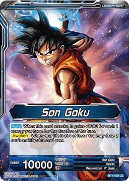 Son Goku // Super Saiyan Blue Son Goku BT1-030 Uncommon