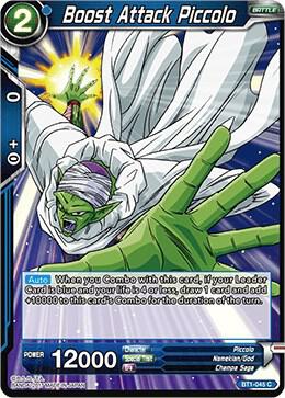Boost Attack Piccolo BT1-045 Common
