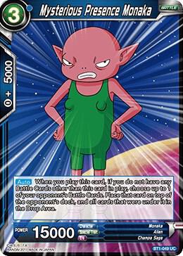 Mysterious Presence Monaka BT1-049 Uncommon