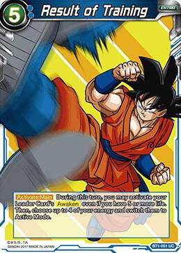 Result of Training BT1-051 Uncommon