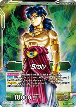 Broly // Broly, The Legendary Super Saiyan BT1-057 Rare