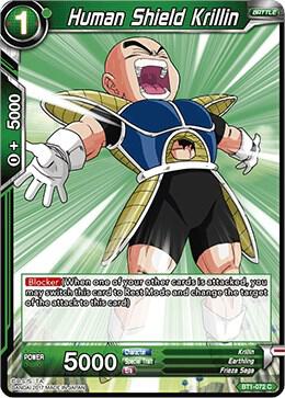 Human Shield Krillin BT1-072 Common
