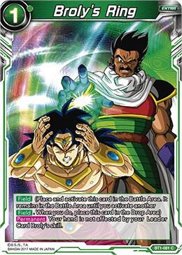 Broly's Ring BT1-081 Common