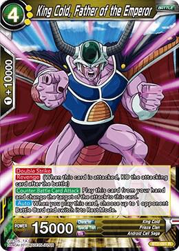 King Cold, Father of the Emperor BT1-091 Rare