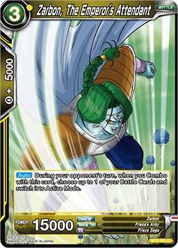 Zarbon, The Emperor's Attendant (2017) BT1-101 Common