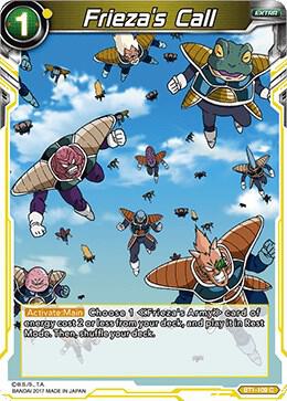 Frieza's Call (2017) BT1-109 Common