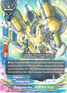 Dragonarms, Radiant Fuel (Secret R Foil) | Evolution & Mutation | SECRET | Unspecified | #X-BT02A-SS02/0041EN