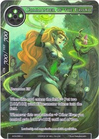 Commander of the Crowd (Full Art) | Ancient Nights | Uncommon | Foil | #ACN-089