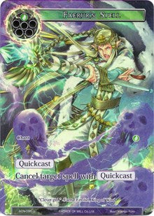 Faerur's Spell (Full Art) | Ancient Nights | Uncommon | Foil | #ACN-096