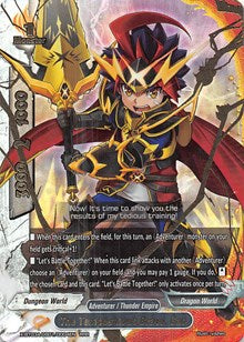 The Tempestuous Brave, Gao | LVL Up! Heroes & Adventurers! | RRR | Normal | #X-BT03A-UB01/0004EN