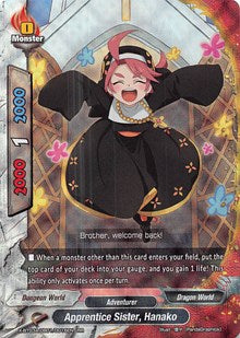 Apprentice Sister, Hanako | LVL Up! Heroes & Adventurers! | RR | Normal | #X-BT03A-UB01/0016EN