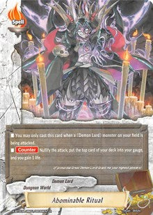 Abominable Ritual | LVL Up! Heroes & Adventurers! | R | Normal | #X-BT03A-UB01/0039EN