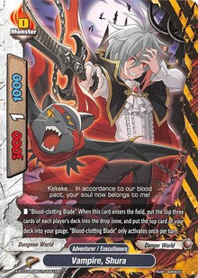 Vampire, Shura | LVL Up! Heroes & Adventurers! | C | Normal | #X-BT03A-UB01/0061EN