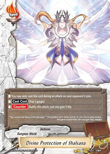 Divine Protection of Shalsana | LVL Up! Heroes & Adventurers! | C | Normal | #X-BT03A-UB01/0067EN